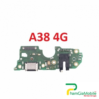 Thay Cụm Sạc, Chui Sạc Oppo A38 4G CPH2579 Sạc Chập Chờn, Không Vào Pin